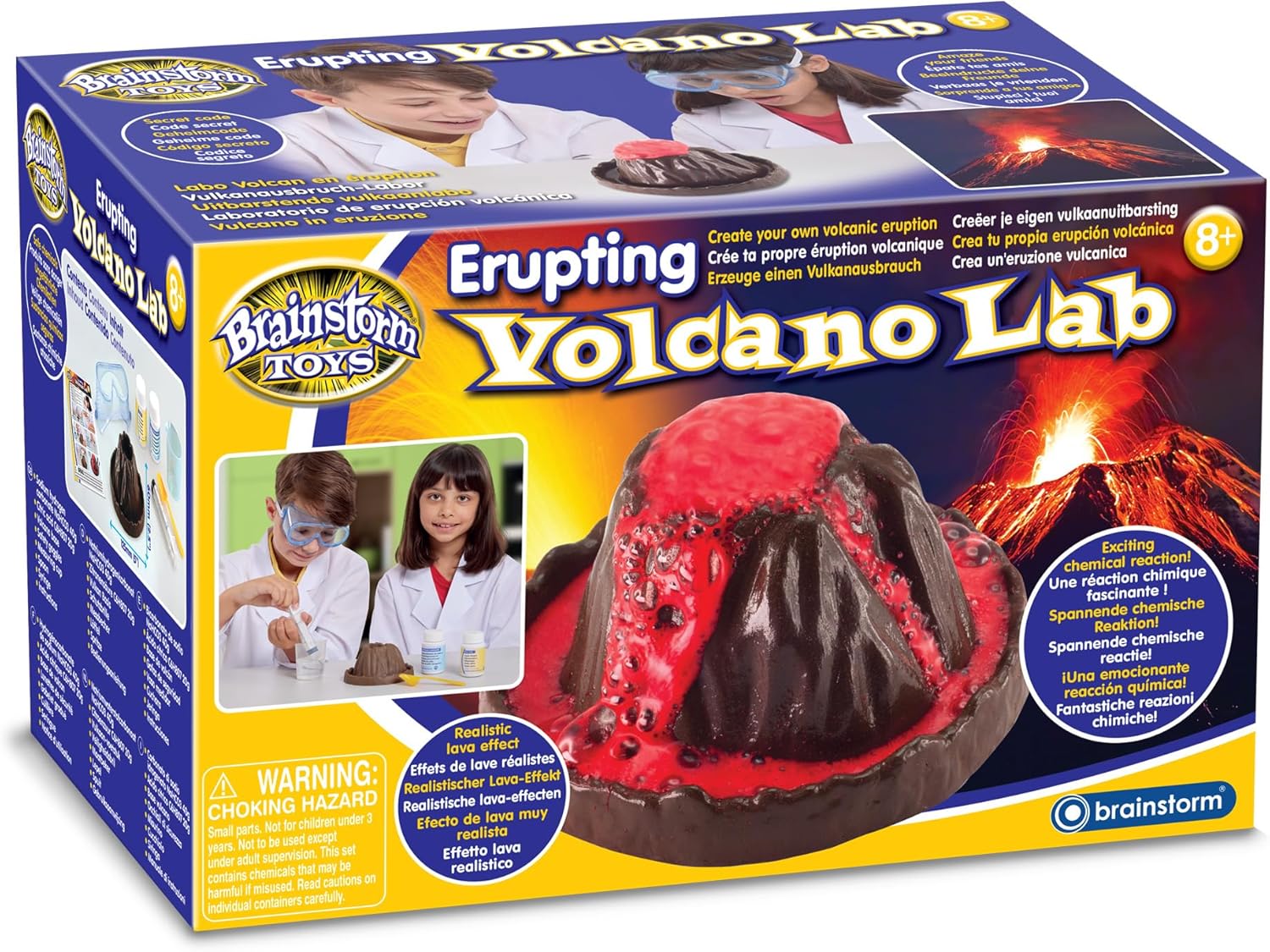 Brainstorm Erupting Volcano Lab