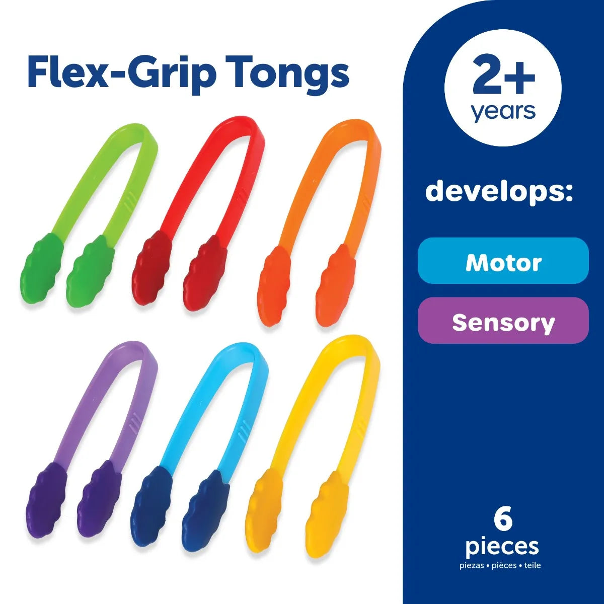 Learning Resources Flex-Grip Tongs