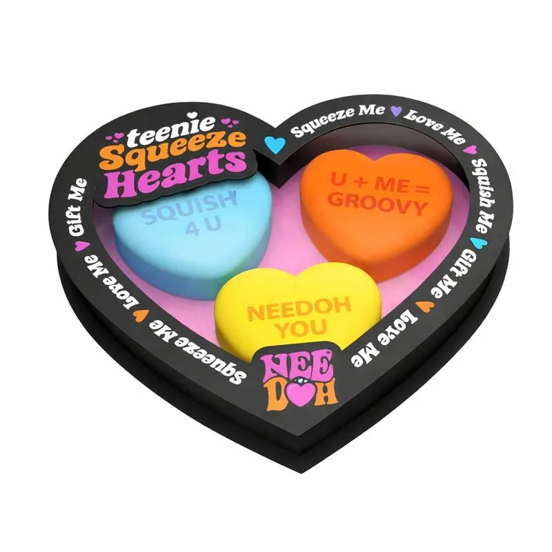 Needoh Teenie Squeeze Hearts-Needoh Teenie Squeeze Hearts