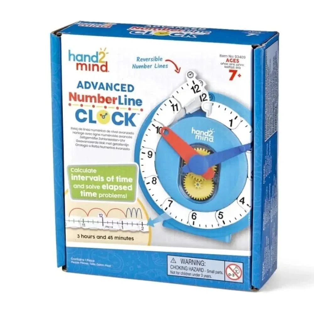 Advanced Number Line Clock-Advanced Number Line Clock