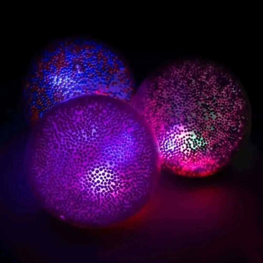 Air bean light up ball 10cm-Air bean light up ball 10cm