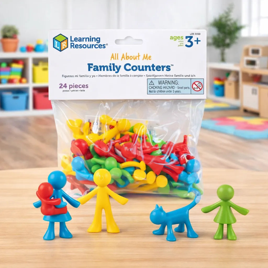 All About Me Family Counters 24 Pack-All About Me Family Counters 24 Pack