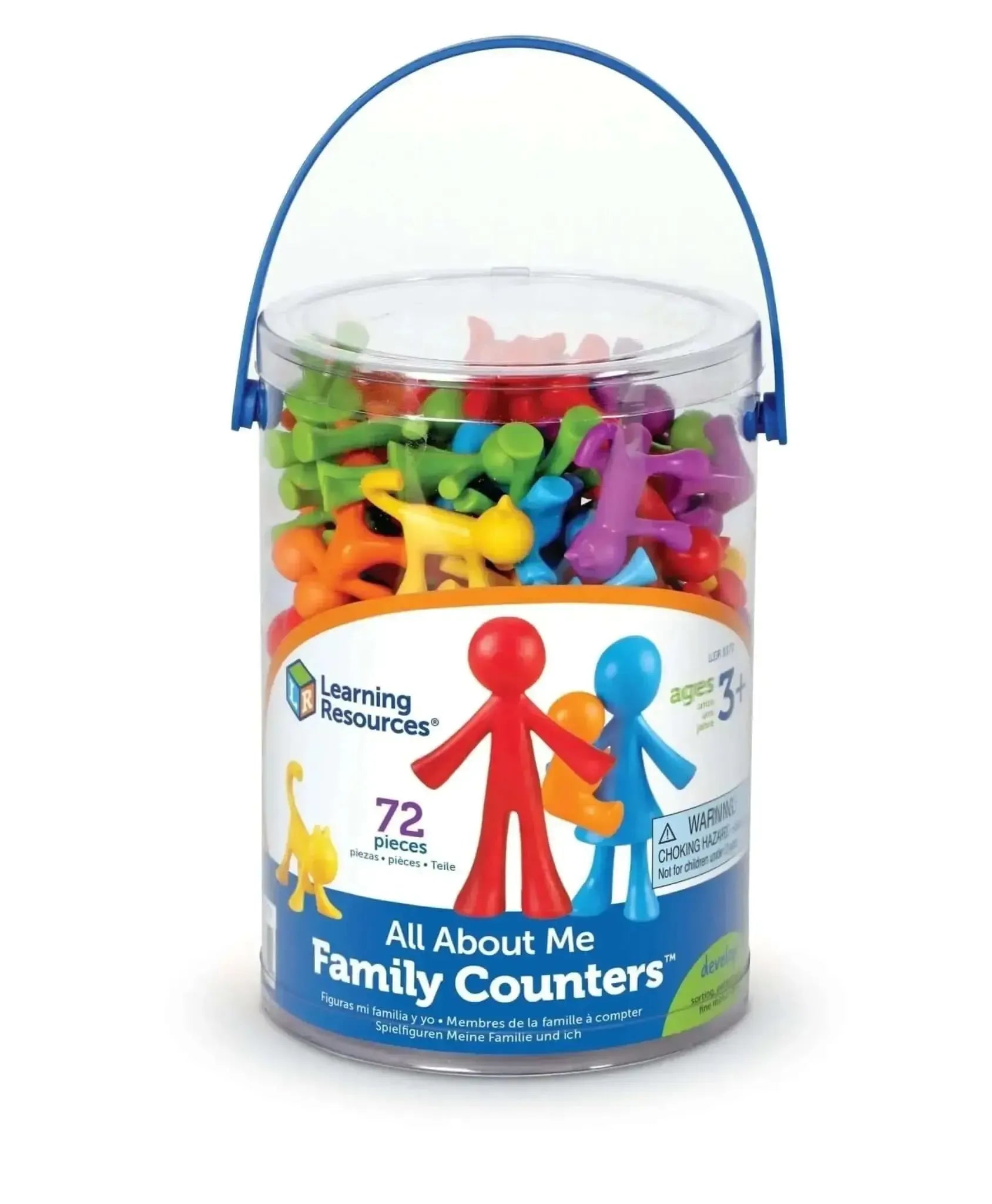 All About Me Family Counters Tub-All About Me Family Counters Tub