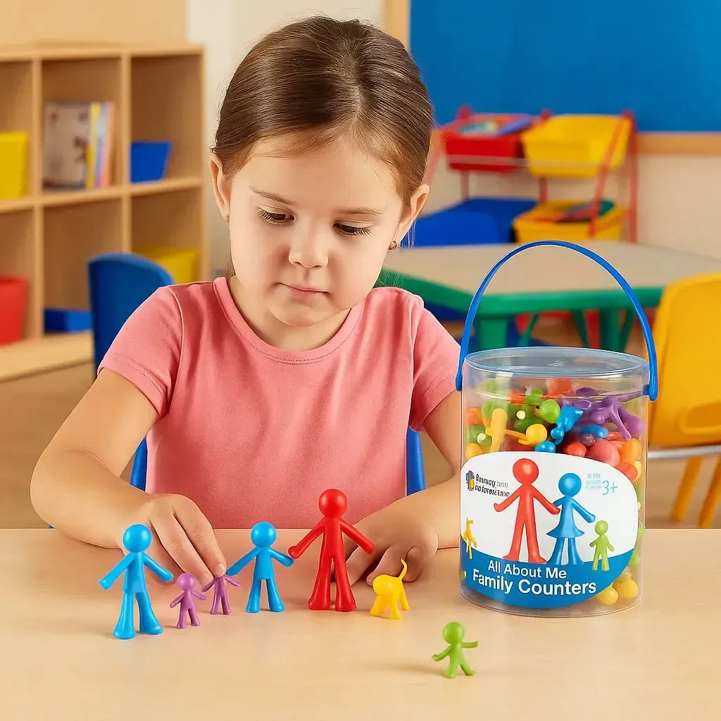 All About Me Family Counters Tub-All About Me Family Counters Tub