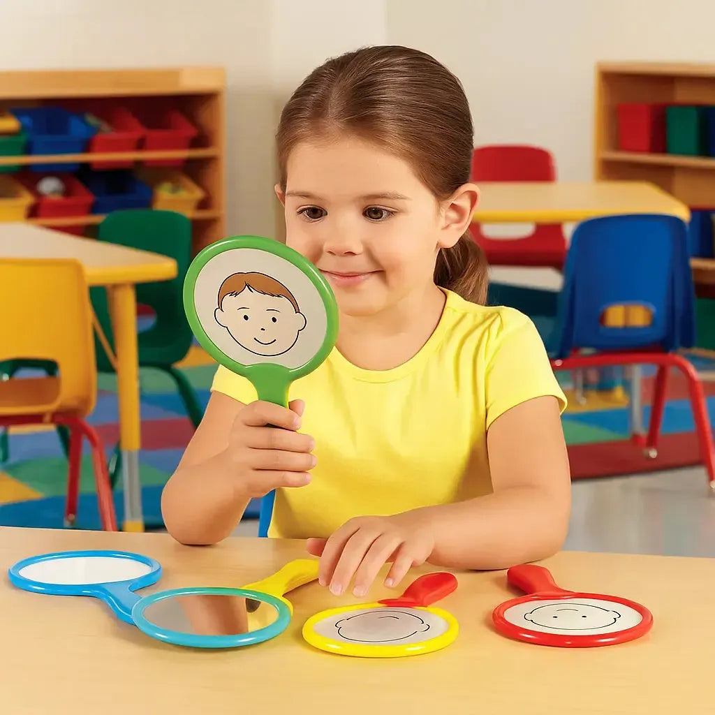 All About Me Mirror Boards Pack of 4-All About Me Mirror Boards Pack of 4