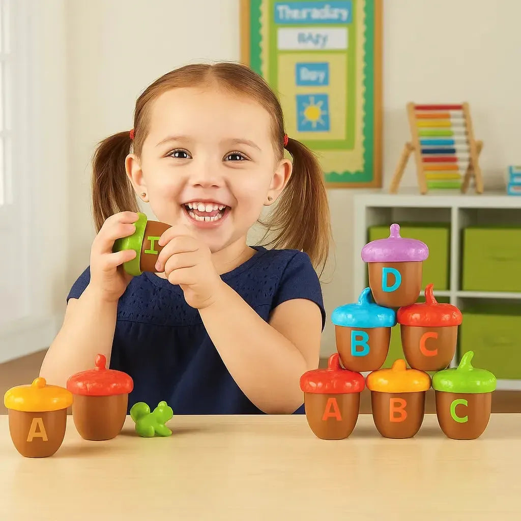 Alphabet Acorns Activity Set-Alphabet Acorns Activity Set