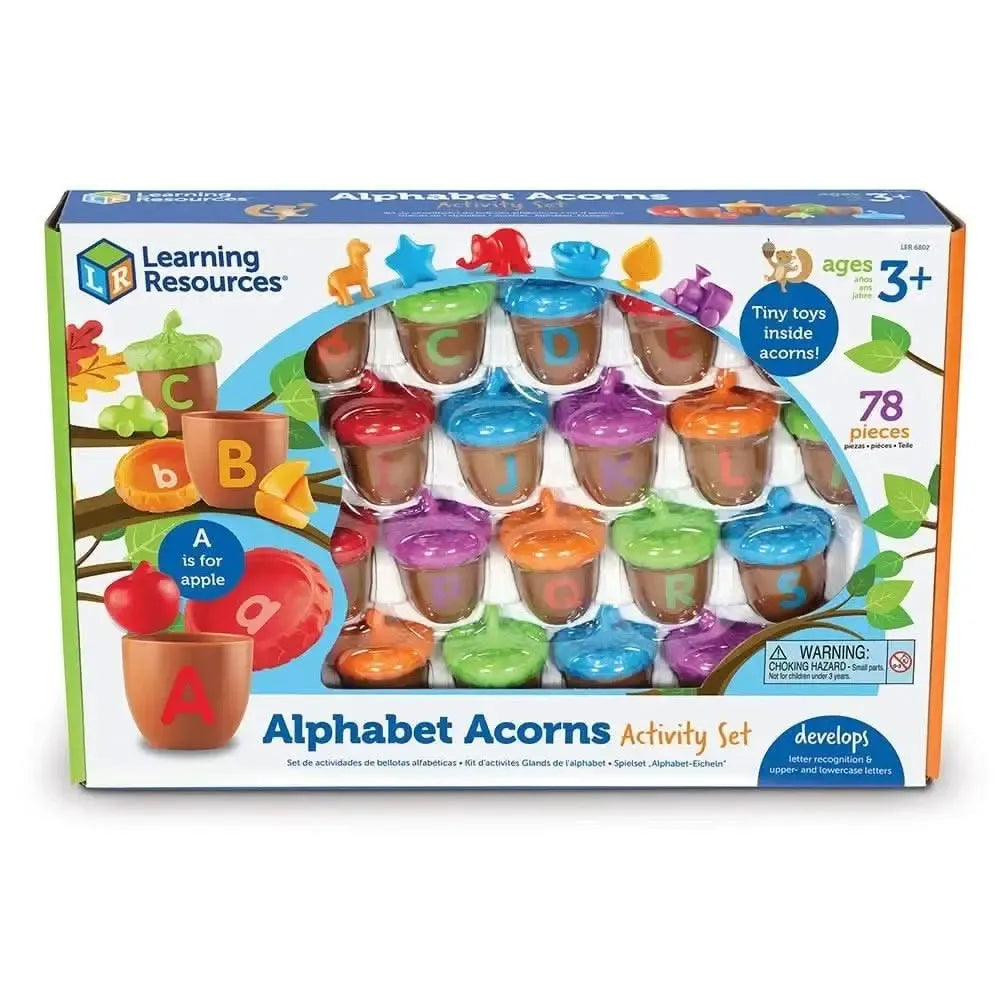 Alphabet Acorns Activity Set-Alphabet Acorns Activity Set