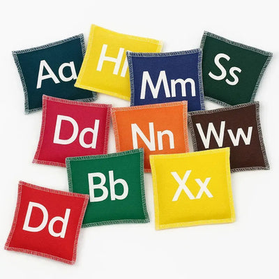 Alphabet Bean Bags Pack of 26-Alphabet Bean Bags Pack of 26