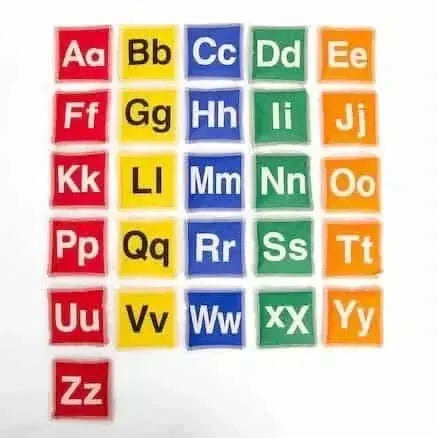 Alphabet Bean Bags Pack of 26-Alphabet Bean Bags Pack of 26