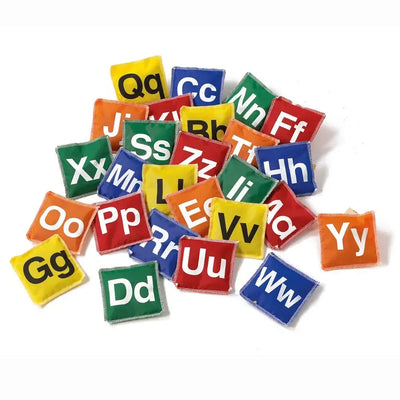 Alphabet Bean Bags Pack of 26-Alphabet Bean Bags Pack of 26