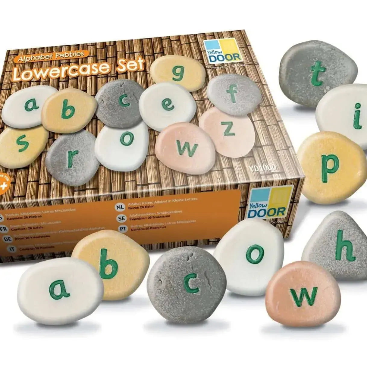 Alphabet Pebbles – Lowercase-Alphabet Pebbles – Lowercase