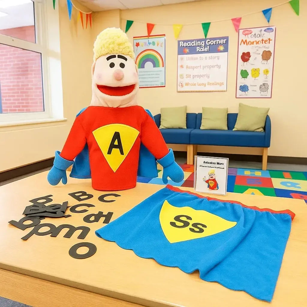 Alphabet Puppet Man-Alphabet Puppet Man