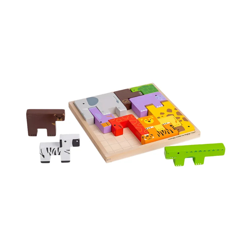 Animal Lock-A-Block-Animal Lock-A-Block