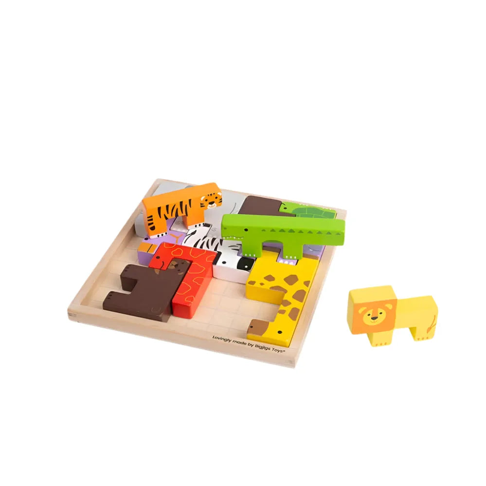 Animal Lock-A-Block-Animal Lock-A-Block