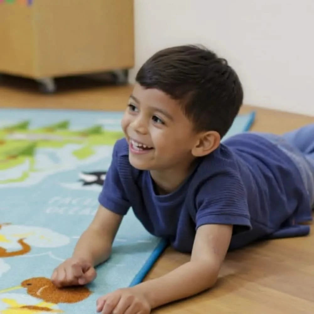 Animals and Places of the World Carpet-Animals and Places of the World Carpet