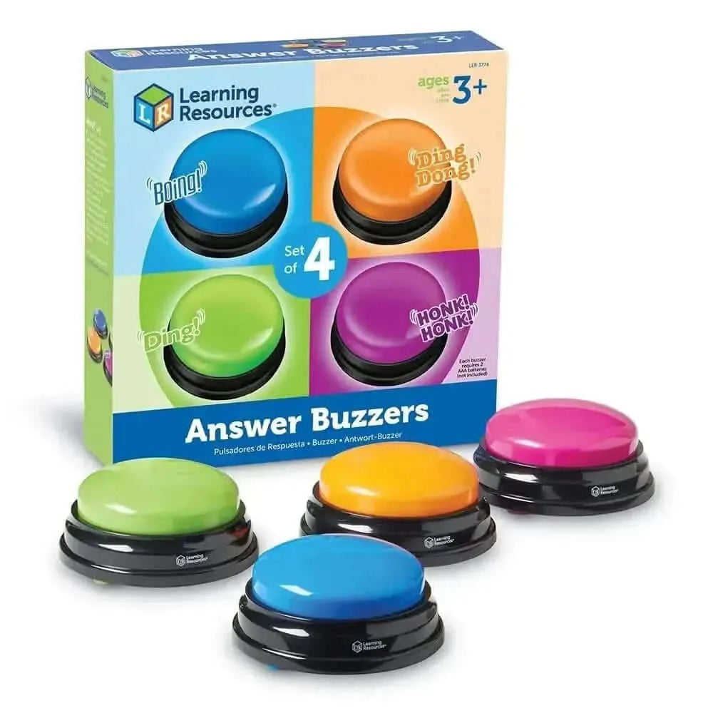 Answer Buzzers pack of 4-Answer Buzzers pack of 4