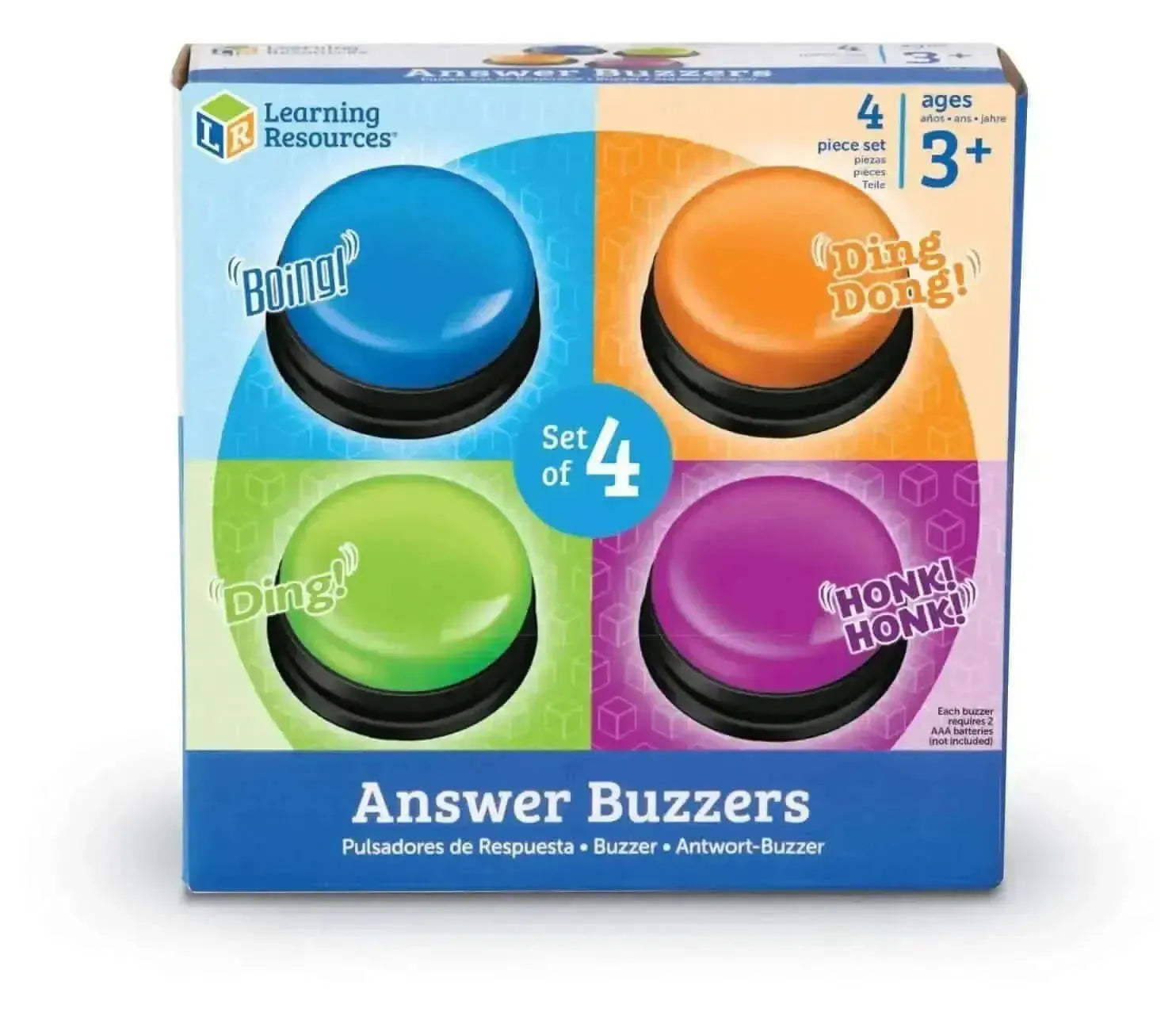 Answer Buzzers pack of 4-Answer Buzzers pack of 4