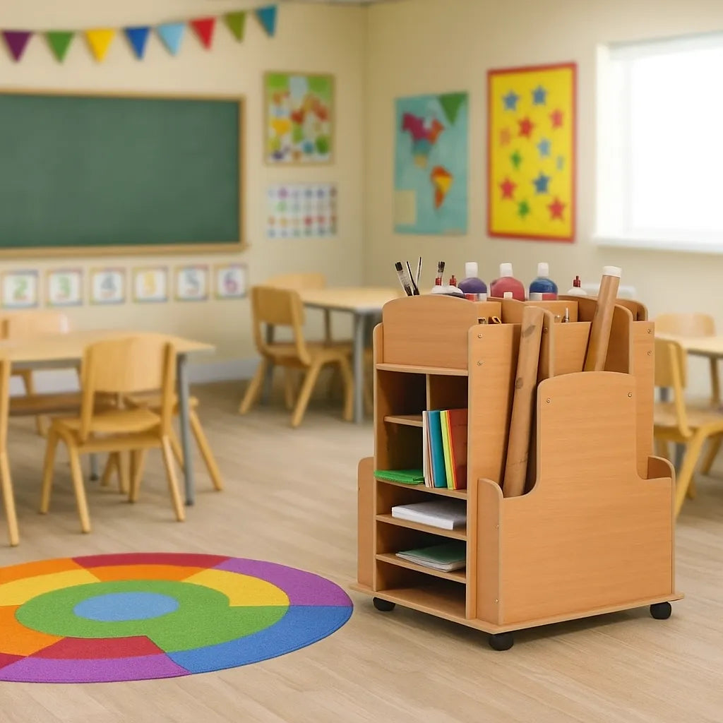 Art Storage Trolley-Art Storage Trolley