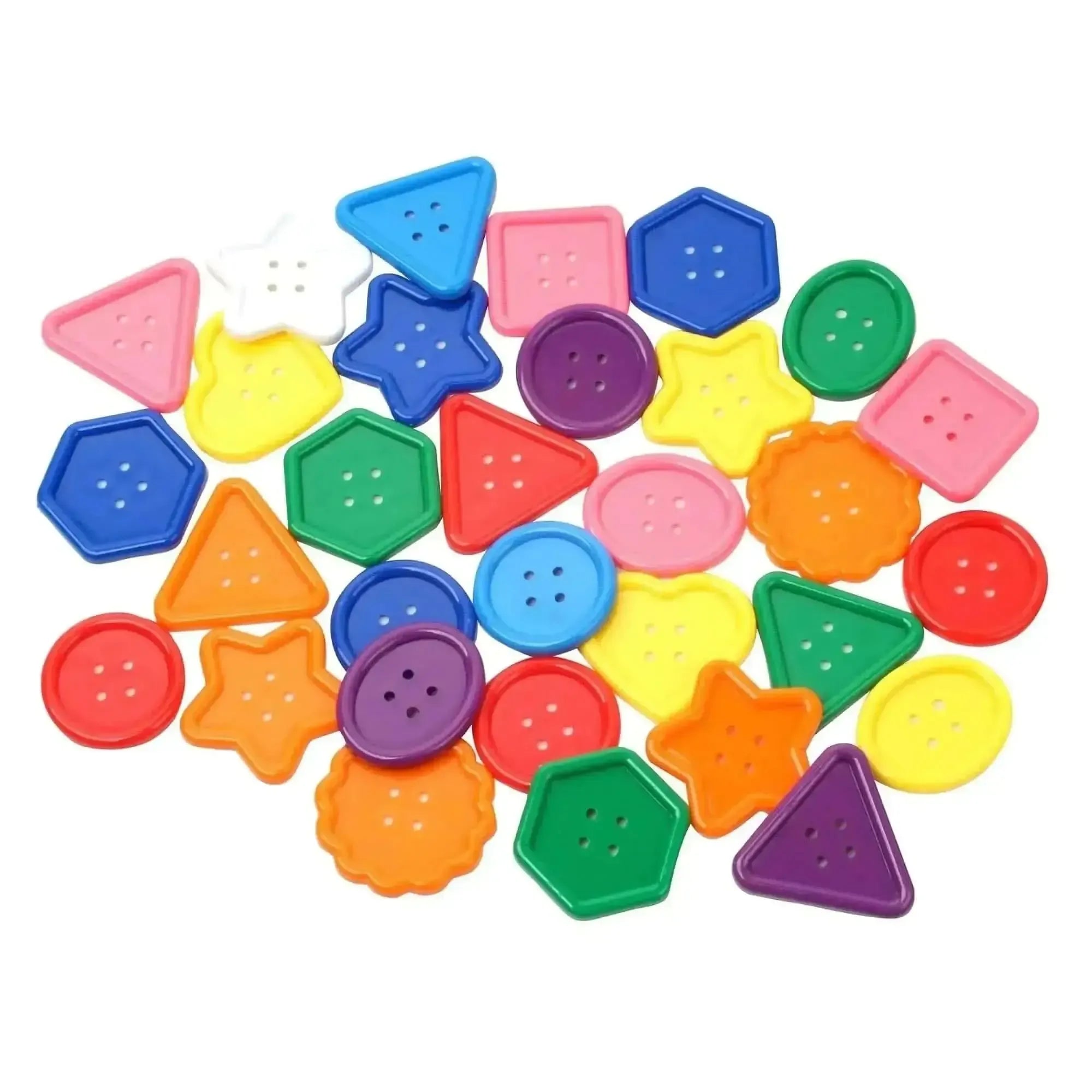 Assorted Big Buttons Pack of 90-Assorted Big Buttons Pack of 90