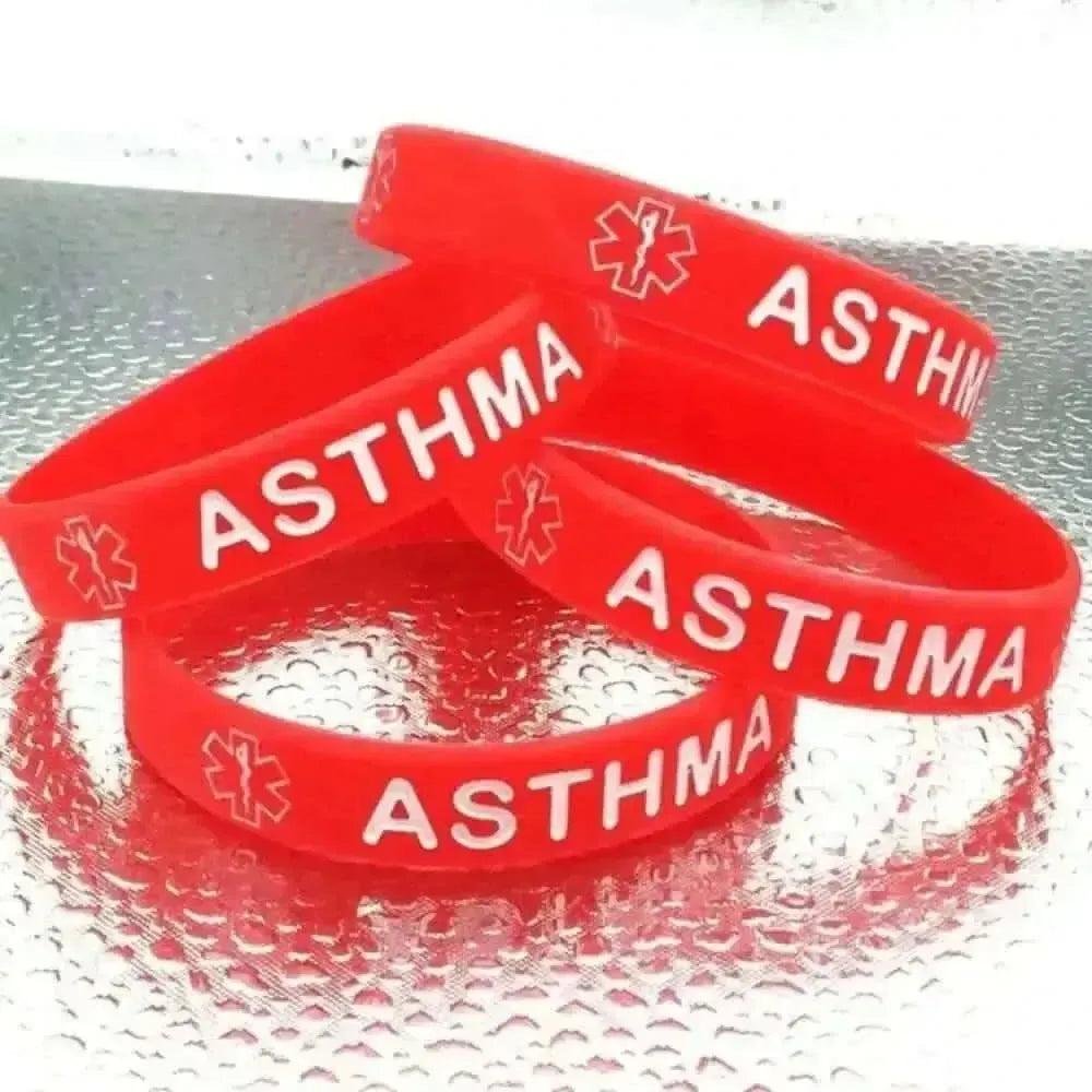 Asthma Asthmatic Medical Alert Bracelet-Asthma Asthmatic Medical Alert Bracelet