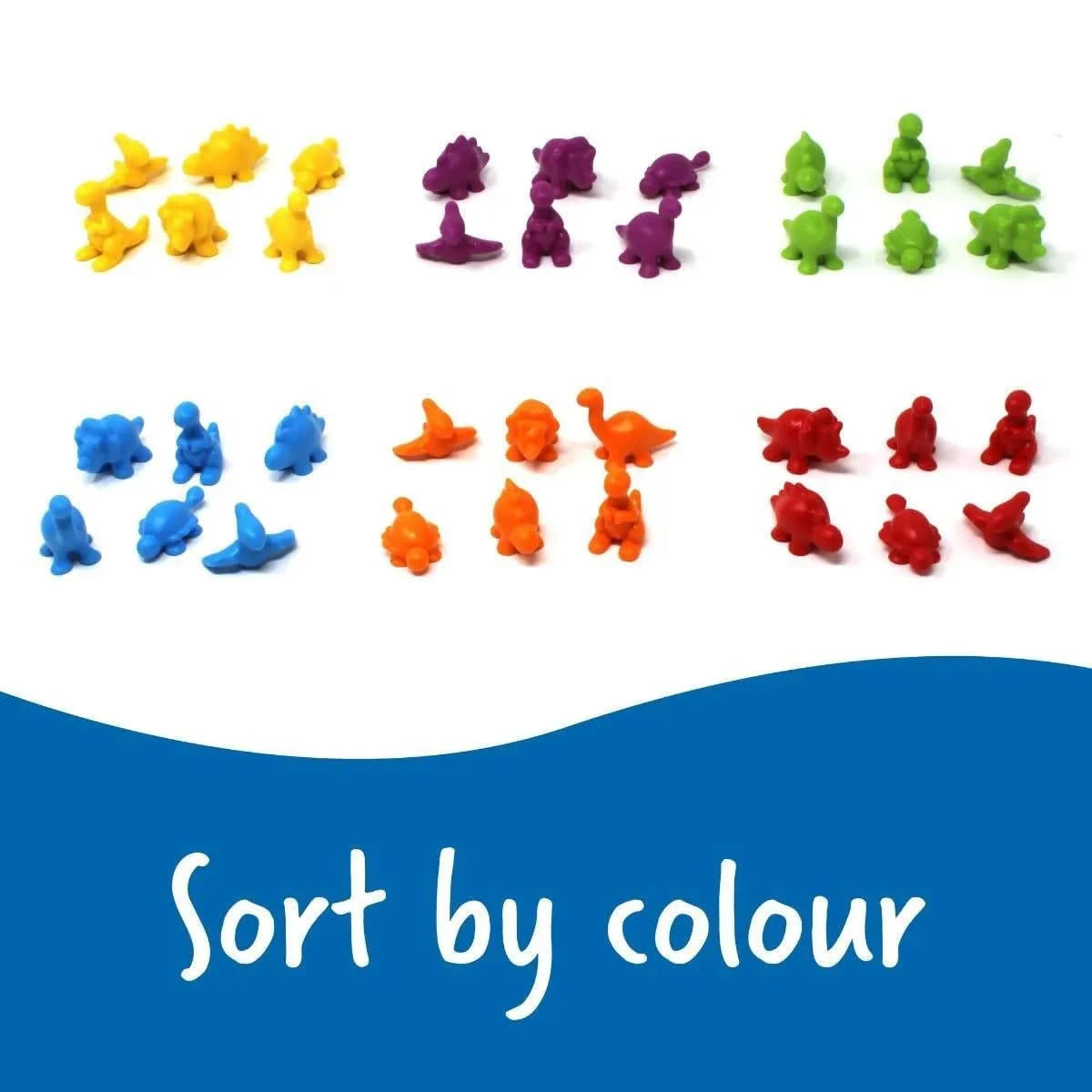 Back In Time Dinosaur Counters Set of 72-Back In Time Dinosaur Counters Set of 72