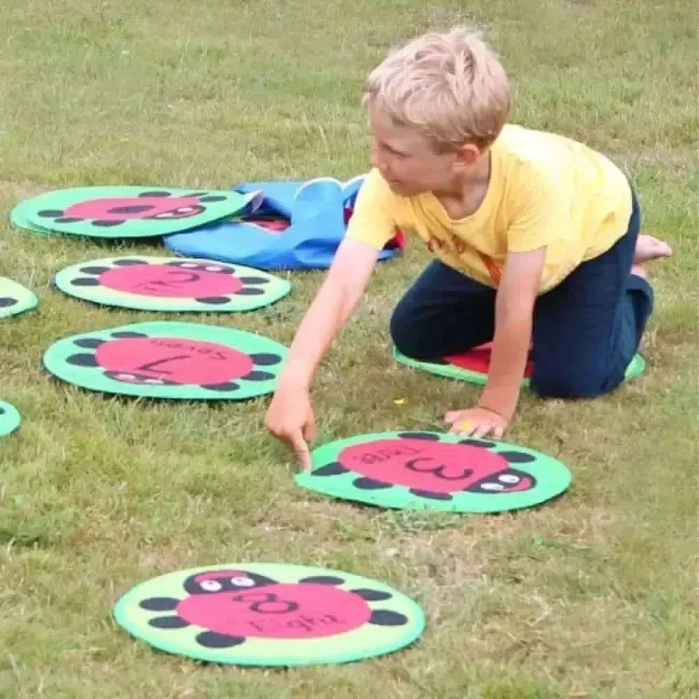 Back to Nature Counting Ladybird Indoor Outdoor Mini Carpets-Back to Nature Counting Ladybird Indoor Outdoor Mini Carpets