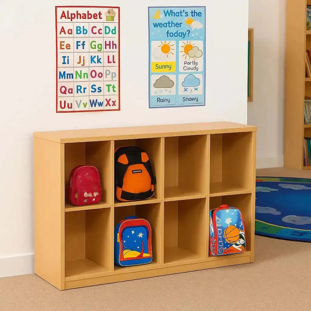 Bag Storage Unit with 8 Compartments-Bag Storage Unit with 8 Compartments