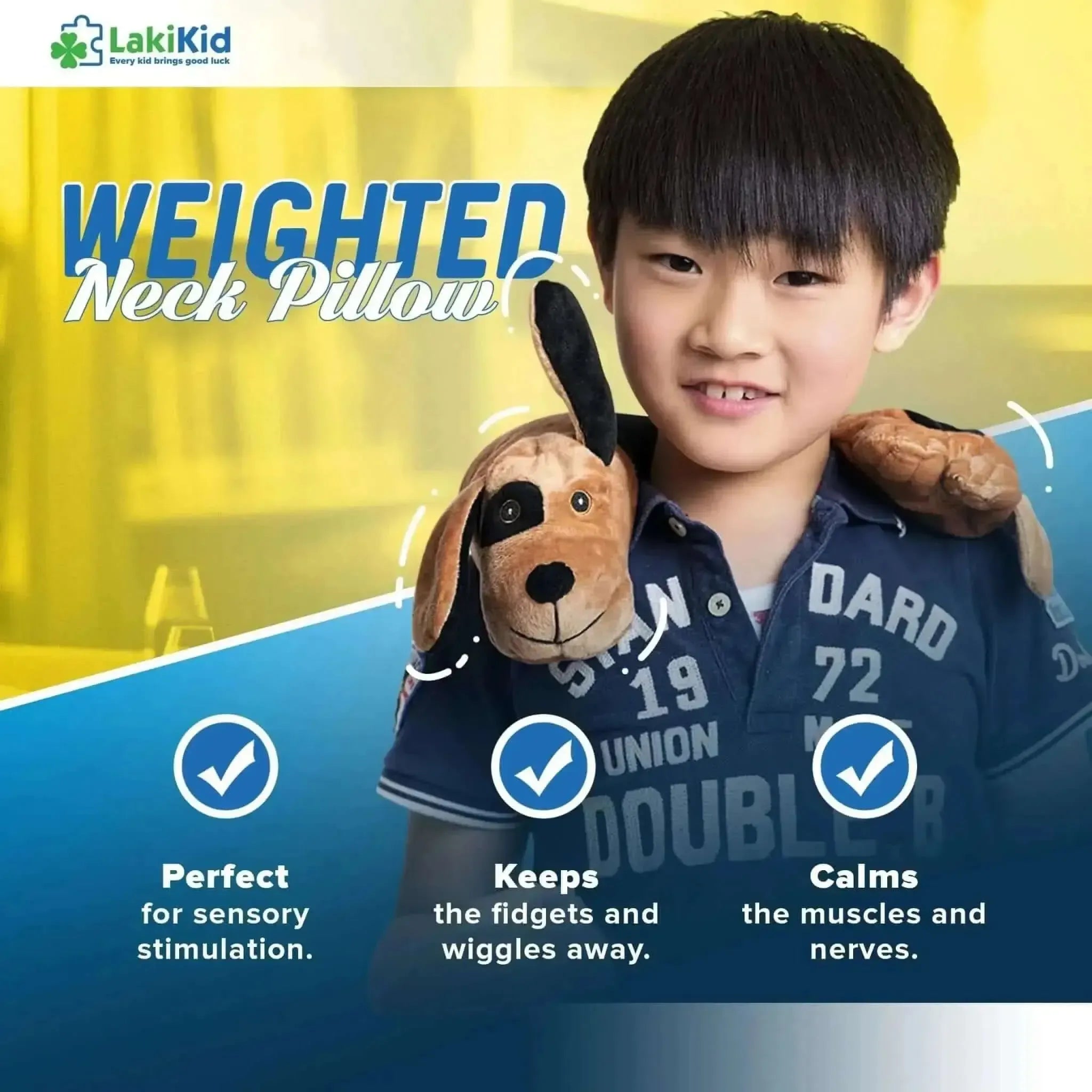 Barry the Beagle Weighted Neck Pad-Barry the Beagle Weighted Neck Pad