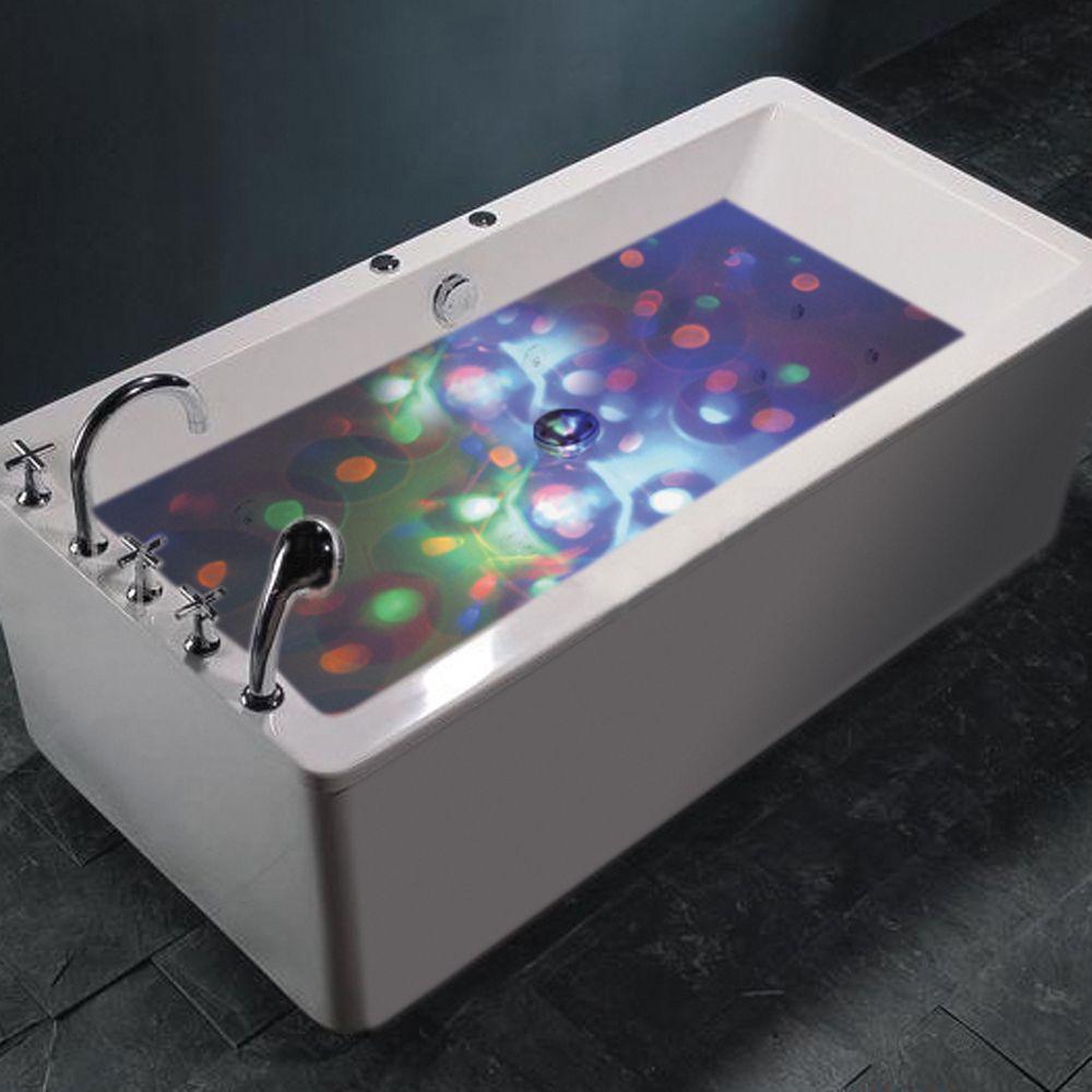 Bath Disco, Transform your bath time into a luminous experience with our enchanting Bath Disco Light! This delightful light gadget promises to make your bath sessions more lively and entertaining by casting vibrant LED lights, turning your bathwater into a dazzling display of dancing lights. It's not just about ambiance but also a soothing aid for a more relaxing bath time! 🌈 Key Features: Easy-to-Use: Just switch it on, float it on the water, and let the Bath Disco do its magic! Dazzling Display: Features 