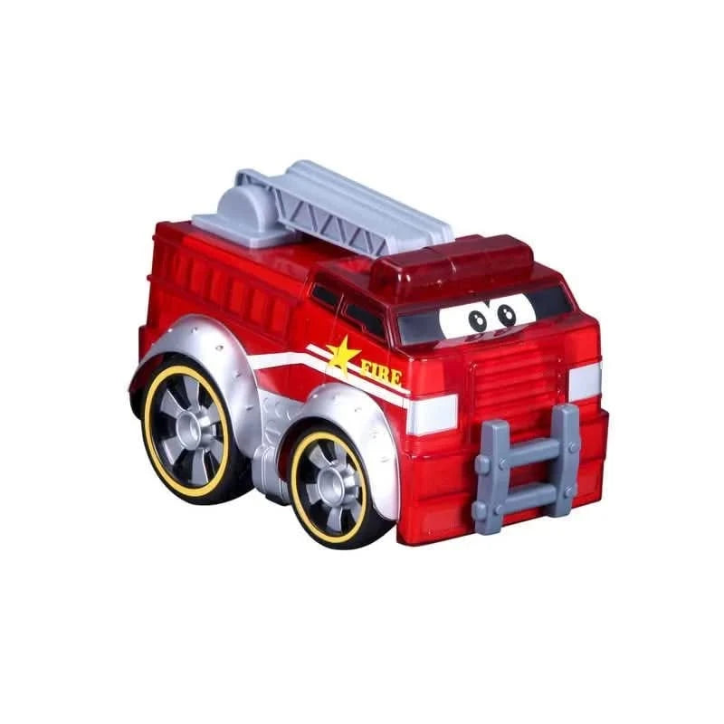 BB Junior Push & Glow Fire Truck Toy-BB Junior Push & Glow Fire Truck Toy