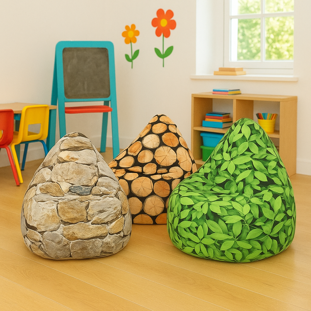 Bean Bag Chair-Nature