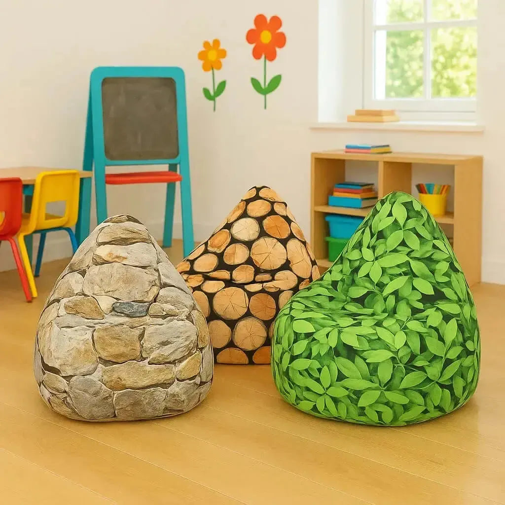 Bean Bag Chair-Nature-Bean Bag Chair-Nature