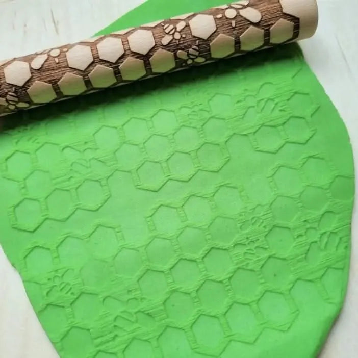 Bee Wooden Roller-Bee Wooden Roller