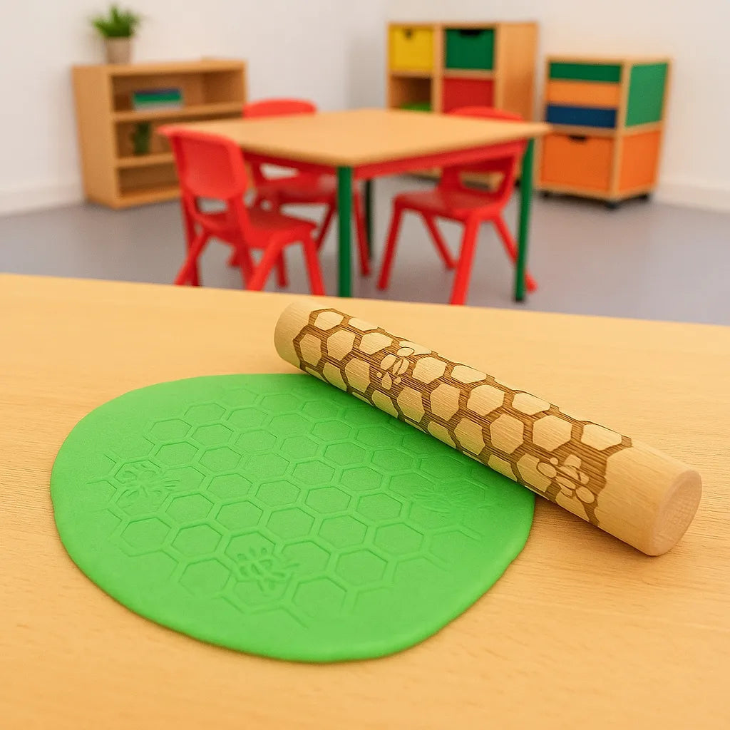 Bee Wooden Roller-Bee Wooden Roller