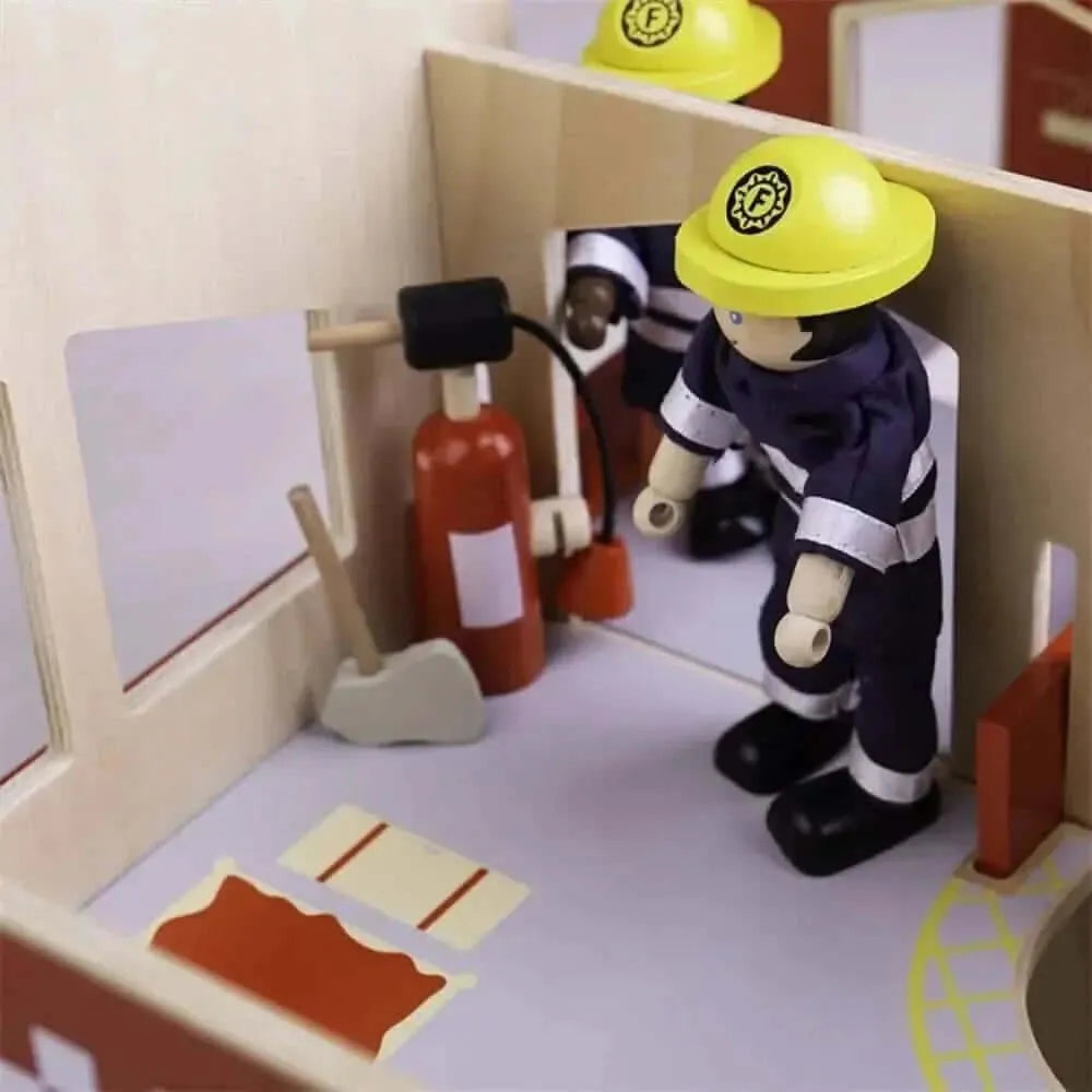 Bigjigs City Fire Station-Bigjigs City Fire Station