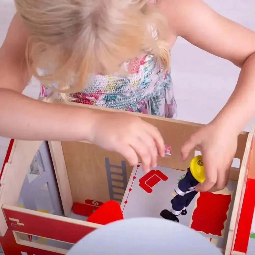 Bigjigs City Fire Station-Bigjigs City Fire Station