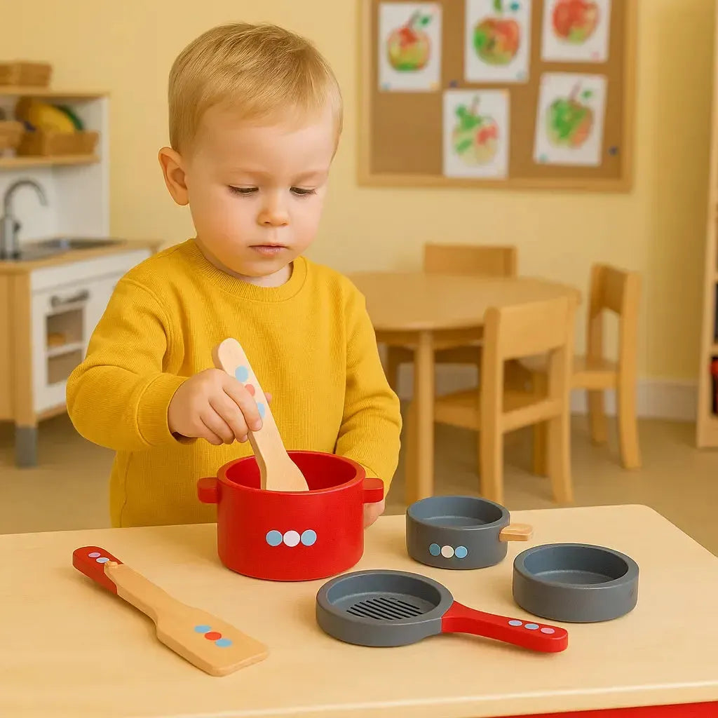 Bigjigs Cooking Pans-Bigjigs Cooking Pans