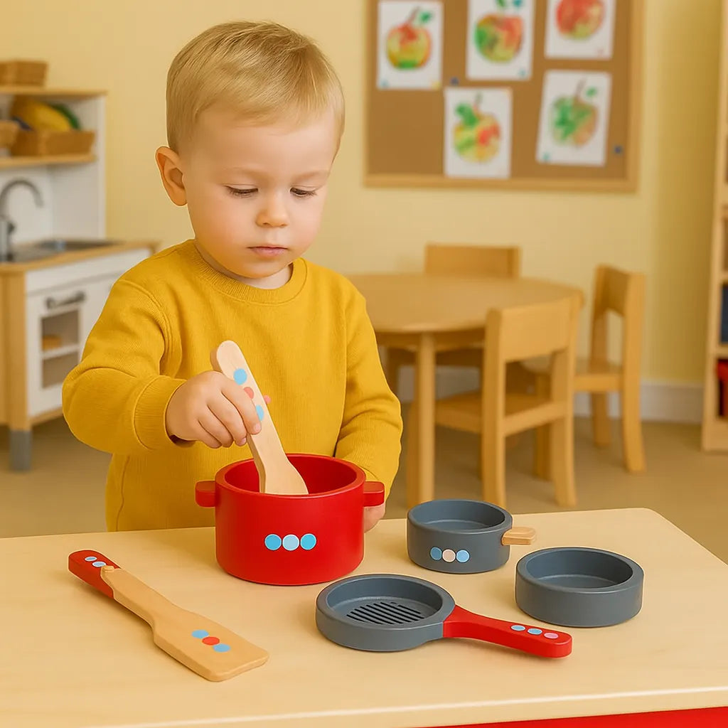 Bigjigs Cooking Pans-Bigjigs Cooking Pans