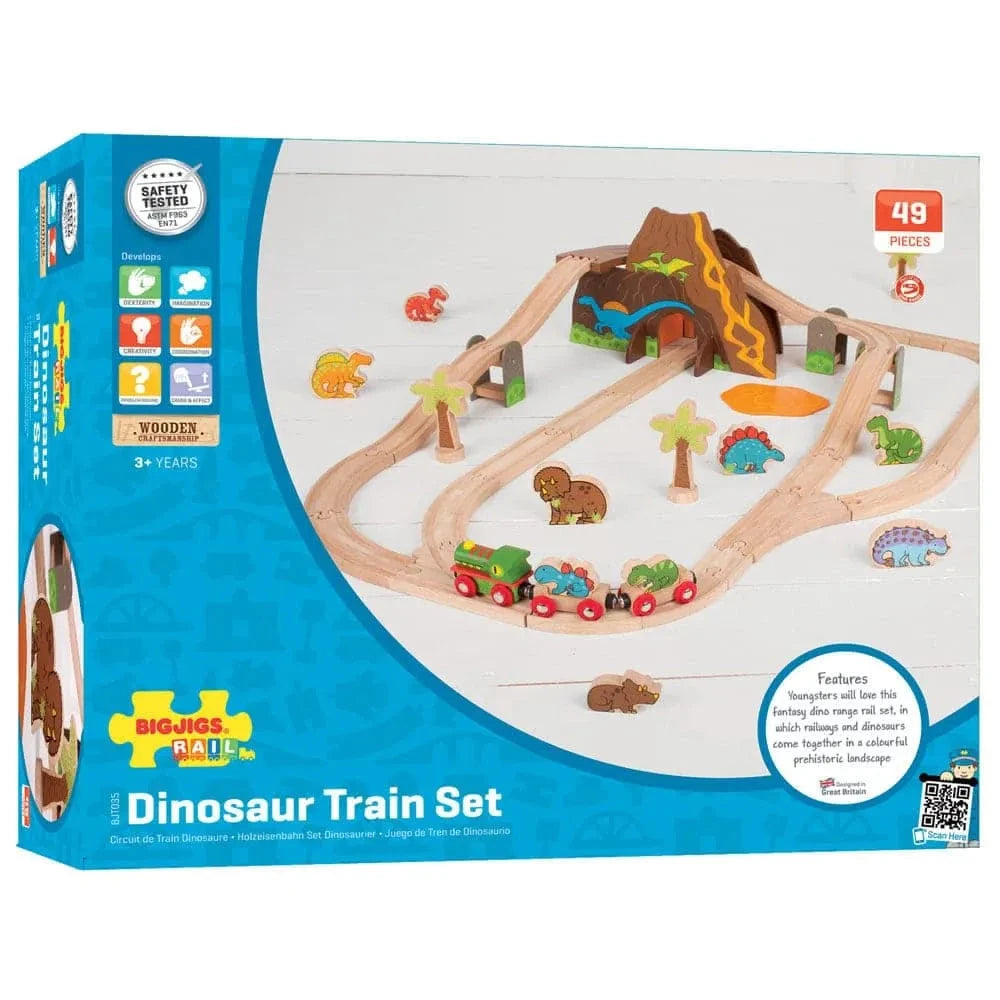 Bigjigs Dinosaur Railway Set-Bigjigs Dinosaur Railway Set