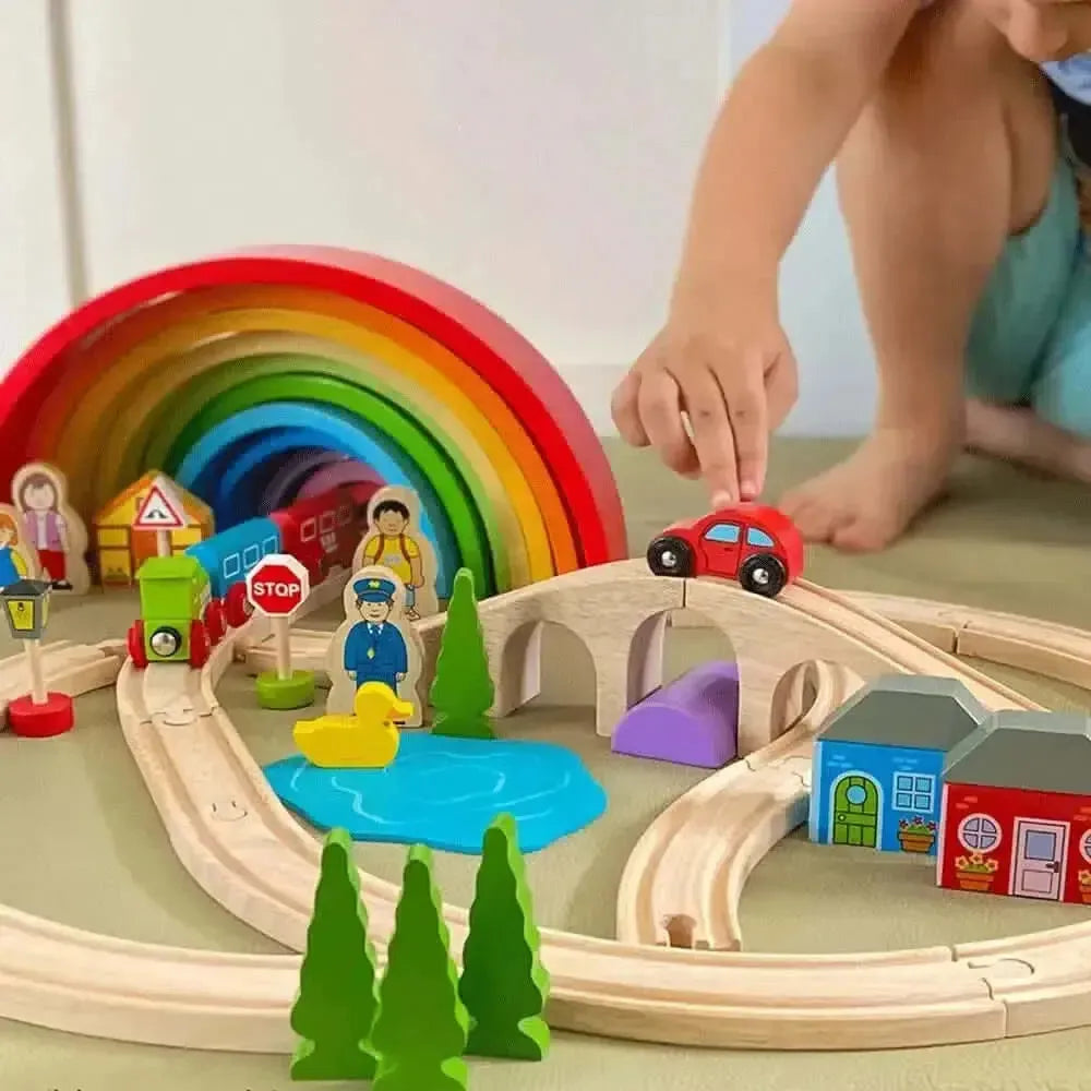 Bigjigs Figure of Eight Train Set-Bigjigs Figure of Eight Train Set