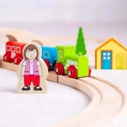 Bigjigs Figure of Eight Train Set-Bigjigs Figure of Eight Train Set