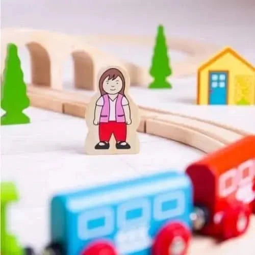 Bigjigs Figure of Eight Train Set-Bigjigs Figure of Eight Train Set