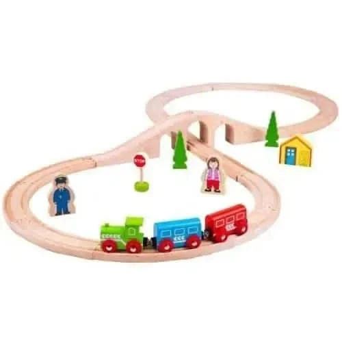 Bigjigs Figure of Eight Train Set-Bigjigs Figure of Eight Train Set