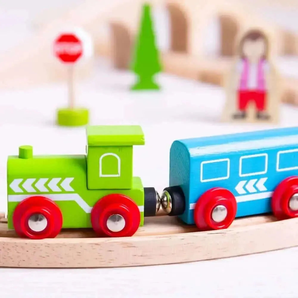 Bigjigs Figure of Eight Train Set-Bigjigs Figure of Eight Train Set
