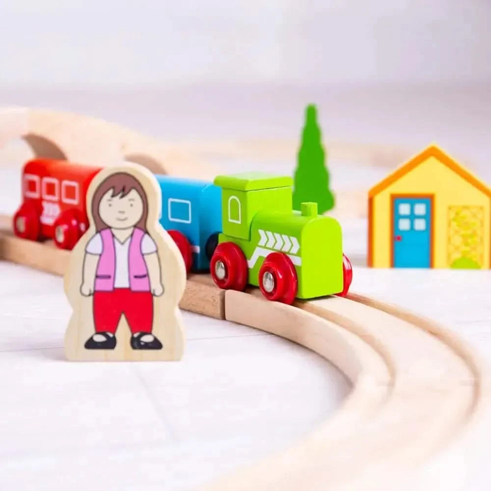 Bigjigs Figure of Eight Train Set-Bigjigs Figure of Eight Train Set