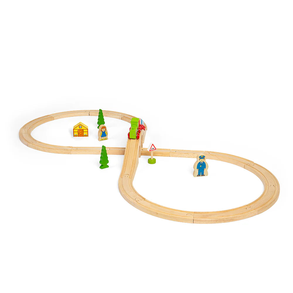 Bigjigs Figure of Eight Train Set-Bigjigs Figure of Eight Train Set