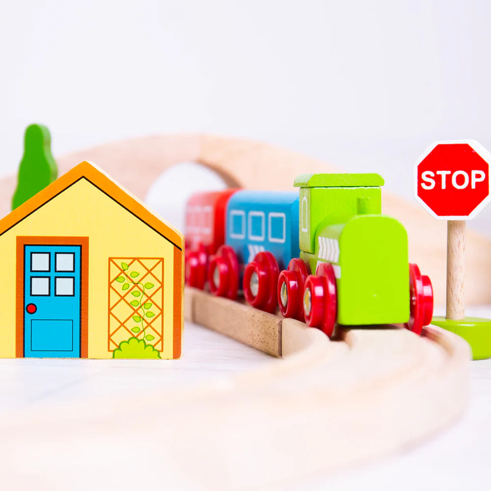 Bigjigs Figure of Eight Train Set-Bigjigs Figure of Eight Train Set