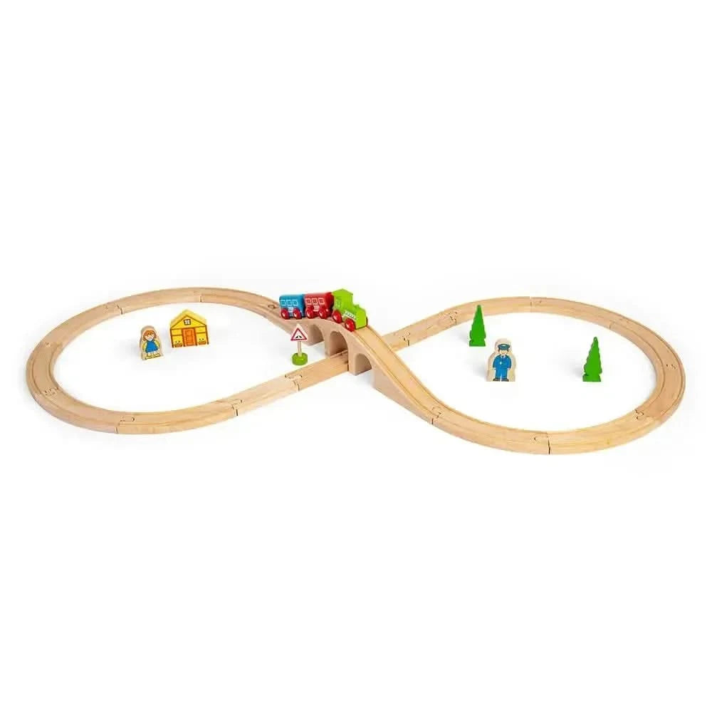 Bigjigs Figure of Eight Train Set-Bigjigs Figure of Eight Train Set
