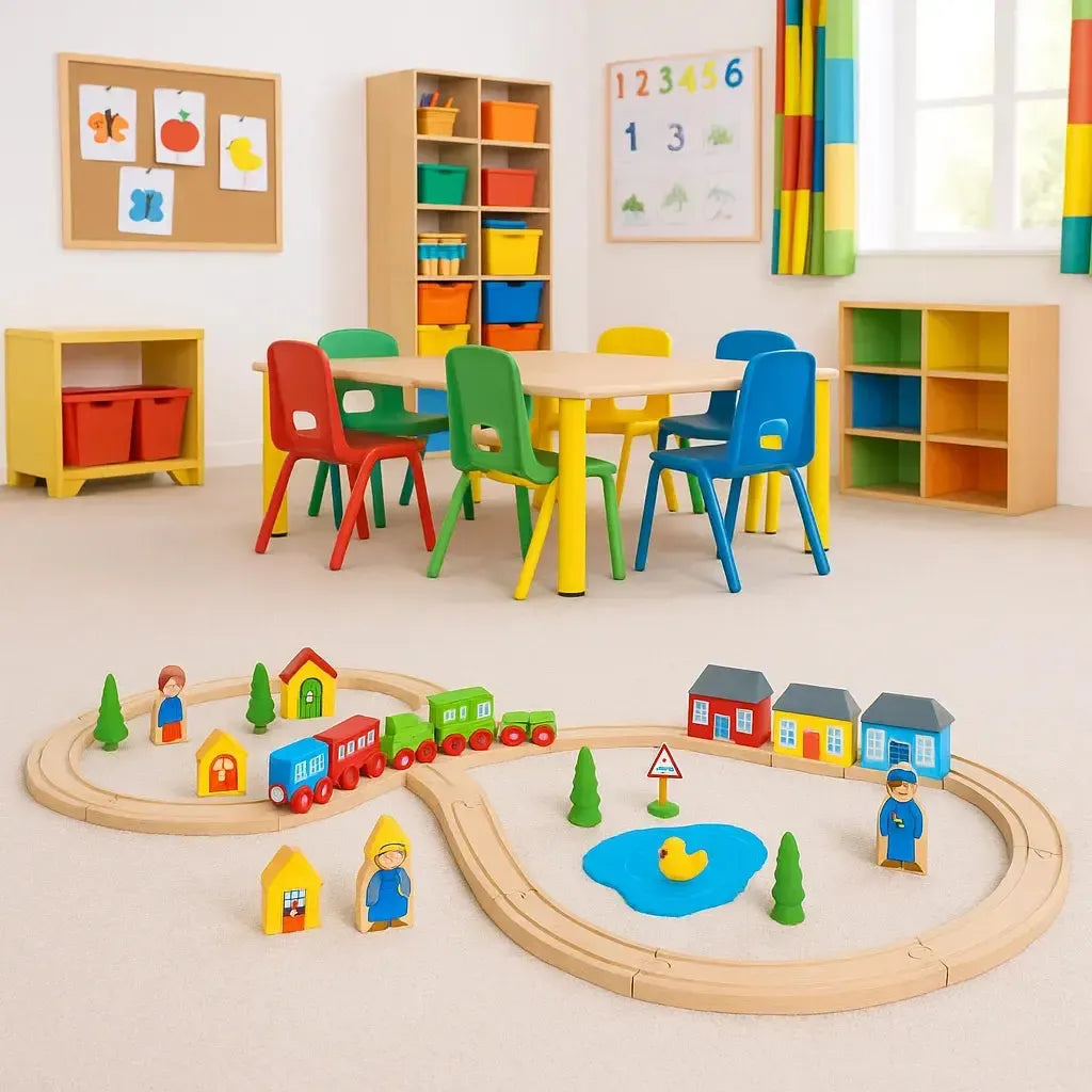 Bigjigs Figure of Eight Train Set-Bigjigs Figure of Eight Train Set