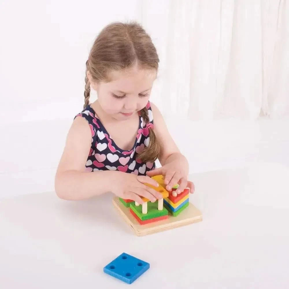 Bigjigs First Four Shape Sorter-Bigjigs First Four Shape Sorter